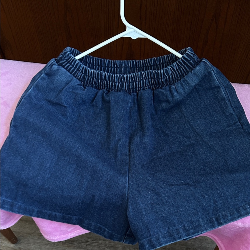Denim Blue Women's Shorts